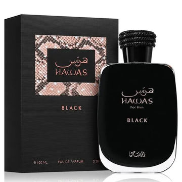 Rasasi Hawas Black EDP Fragrance for Men || Long Lasting Fresh Fragrance || Aromatic Aroma Twin Eau De Parfum